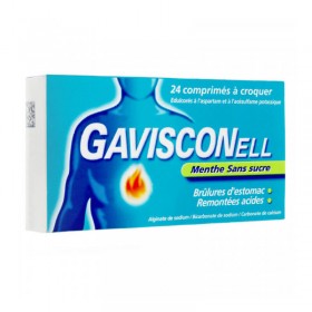 Gavisconell sugar free - 24 chewable tablets - Reckitt Benckiser