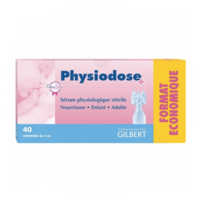 Physiodose sérum physiologique - GILBERT