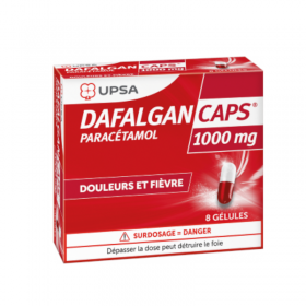 DafalganCaps 1g - 8 Capsules - UPSA
