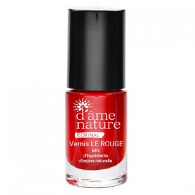 Red nail polish - D'âme Nature 5ml