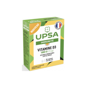 Vitamine D3 1000 UI - 25 µg - 30 tablets - UPSA