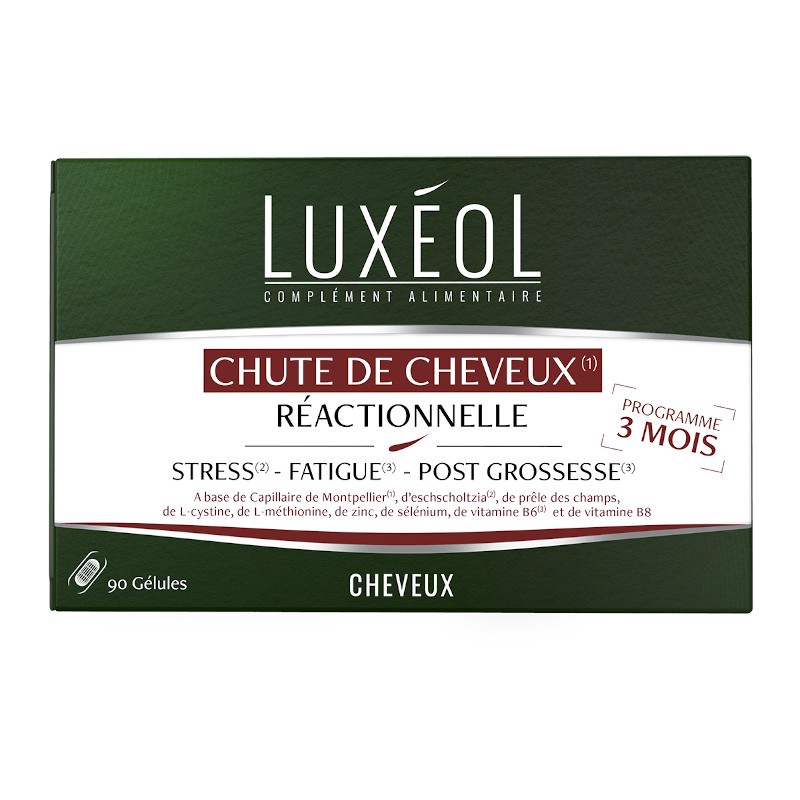Luxeol reactive hair loss - 90 tablets