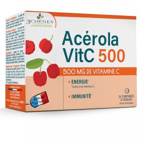 Acerola vitamin C 500mg - anti-fatigue - LES 3...