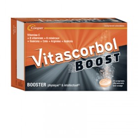 Vitascorbol Boost 20 comprimés effervescents - COOPER