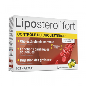 Liposterol Fort - 30 comprimés - LES 3 CHÊNES