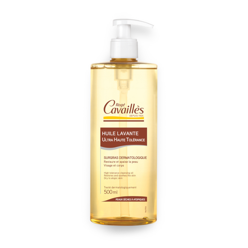 Hight tolerance cleansing oil 500ml - ROGE CAVAILLES