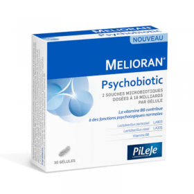 Melioran Psychobiotic : chronic stress and anxiety - 30 capsules - PILEJE