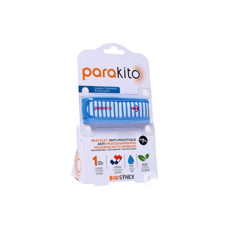 Parakito recharge pour bracelet anti moustiques - Répulsif naturel
