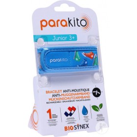 Parakito rechargeable mosquito repellent kid bracelet with "sneakers "patterns