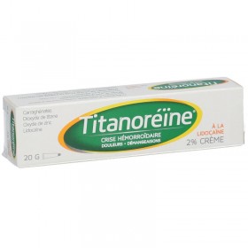 Titanoreïne cream with lidocaine 2% -...