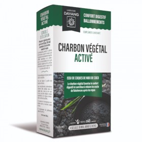 Charbon végétal activé - 45 gélules - DAYANG