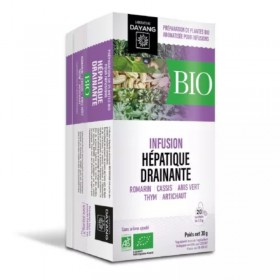 Infusion hépatique - drainante bio en sachets DAYANG