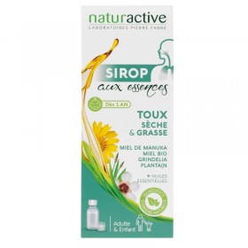 Syrup for dry and productive cough 120ml NATURACTIVE