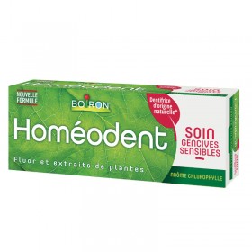 Homéodent soin gencives sensibles goût chlorophylle - BOIRON