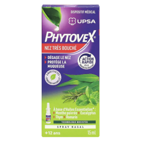 Spray pour nez très bouché - Phytovex - UPSA
