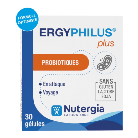 Ergyphilus plus probiotique - 30 gélules - NUTERGIA