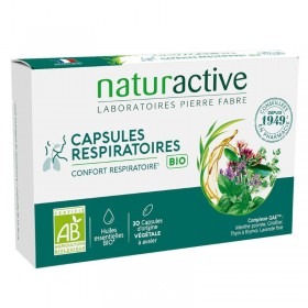 Confort Respiratoire : 30 capsules respiratoires bio - NATURACTIVE