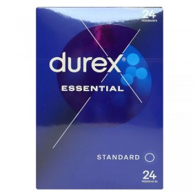 Durex Essential 24 préservatifs taille standard