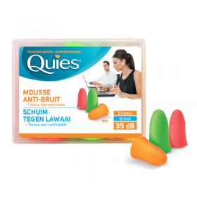 Quies ear foam protection I 6 pairs