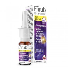 3C PHARMA Efirub nasal spray: blocked nose