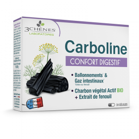 Carboline digestive comfort - 30 capsules - LES...