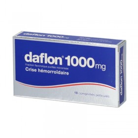 Daflon 1000 mg - Hemorroïdes et Jambes lourdes