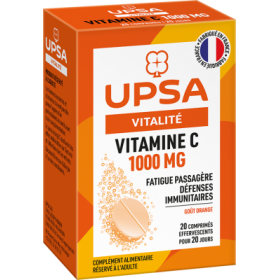 Vitamin C 1000mg - 20 effervescent tablets - UPSA