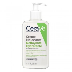 Crème moussante nettoyante hydratante - CeraVe