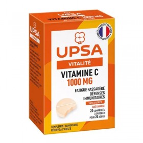 Vitamin C 1000mg - 20 chewable tablets - UPSA