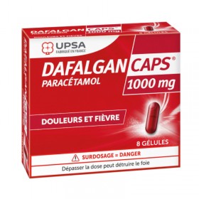 DafalganCaps 1000mg gélules - UPSA