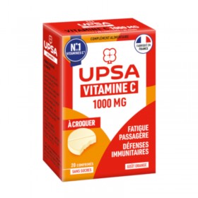 Vitamine C 1000mg - 20 comprimés à croquer - UPSA