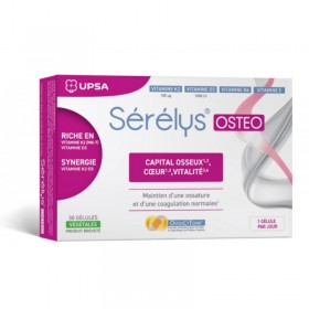 Sérélys Ostéo 30 gélules : capital osseux, coeur et vitalité
