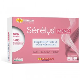 Sérélys Meno 30 capsules: discomforts of (peri)-menopause