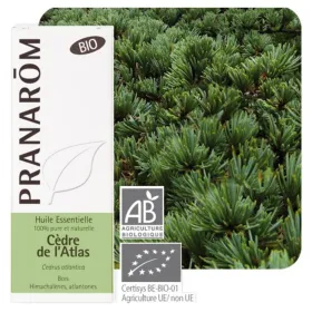 Huile essentielle Cèdre de l'Atlas BIO 10 ml - PRANAROM