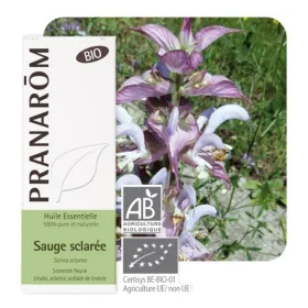 Huile essentielle Sauge sclarée BIO 5 ml PRANAROM