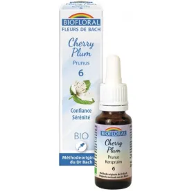 Fleur de Bach BIO Cherry Plum (Prunus) Flacon 20 ml BIOFLORAL