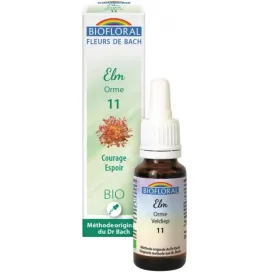 Fleur de Bach BIO Elm (Orme) Flacon 20 ml BIOFLORAL