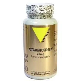 Astragalosides IV 25mg Astragale 60 gélules VIT'ALL+