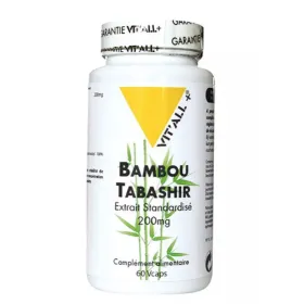 Bambou Tabashir BIO Extrait standardisé 200 mg 60 gélules VIT'ALL+