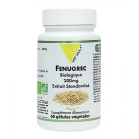 Fenugrec BIO Extrait standardisé 60 gélules VIT'ALL+