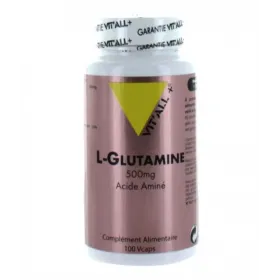 L-Glutamine 500 mg 100 gélules VIT'ALL+