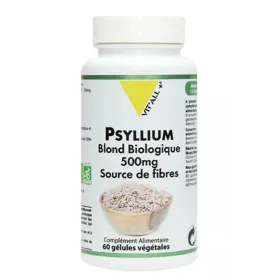 Psyllium blond BIO 500 mg 100 gélules VIT'ALL+