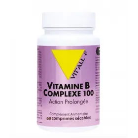 Vitamines B Complexe 100 60 comprimés VIT'ALL+