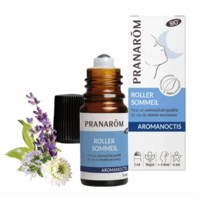 Roller Sommeil BIO Aromanoctis 5 ml PRANAROM