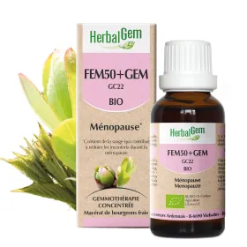 Fem 50+ Gem Flacon 30 ml Complexe Femme 50+ GC22 HERBALGEM