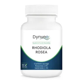 Rhodiola rosea titré 350 mg 60 gélules DYNVEO