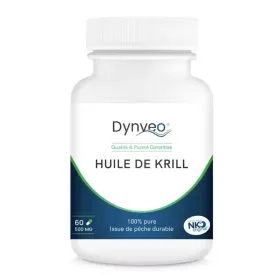 Huile de Krill NKO 500 mg 60 gélules DYNVEO