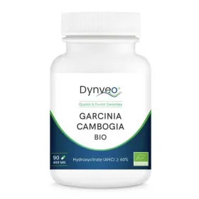 Garcinia BIO standardisé 60% en acide hydroxycitrique 90 gélules DYNVEO