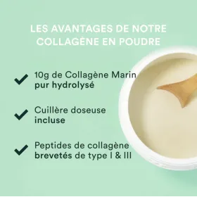 Collagène marin en poudre Pot de 253 g NOVOMA