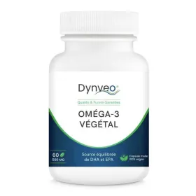 Oméga 3 végétal 60 gélules capsules DYNVEO